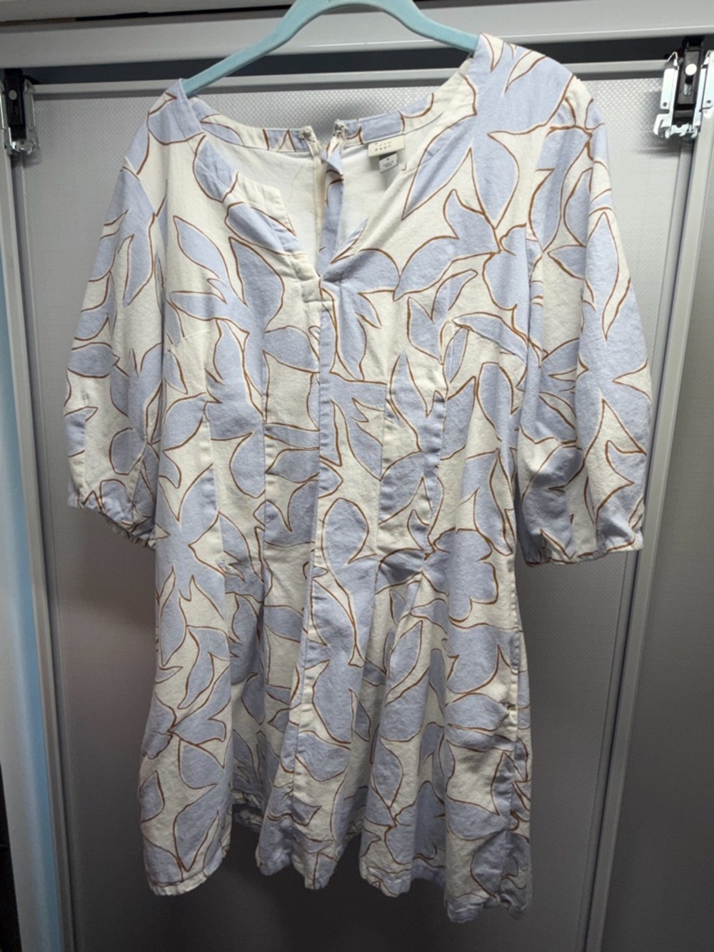 Target - A New Day Blue and White Floral Short Dress